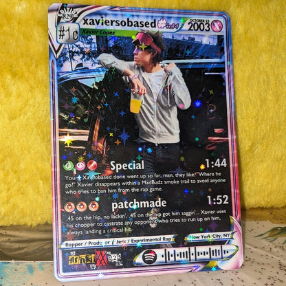 xaviersobased Holographic Trading Card