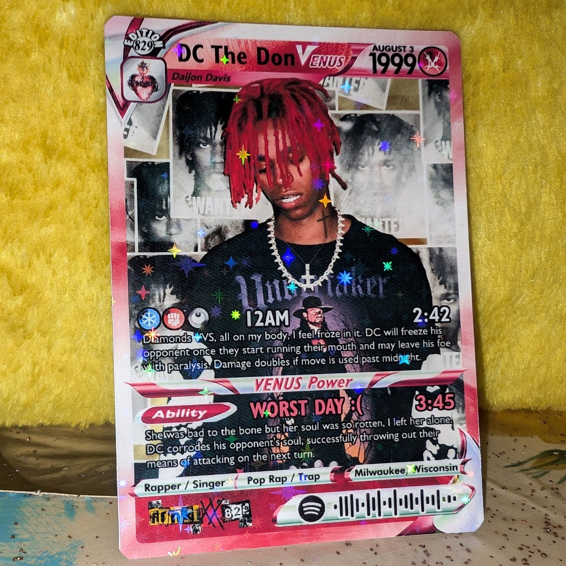 pokemon cards dc DC The Don Holographic Trading Card – frnkiXX.829