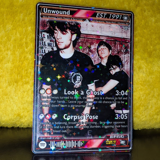 Unwound Holographic Trading Card