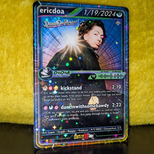 ericdoa Holographic Trading Card