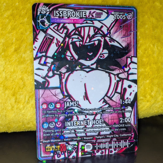 ISSBROKIE Holographic Trading Card