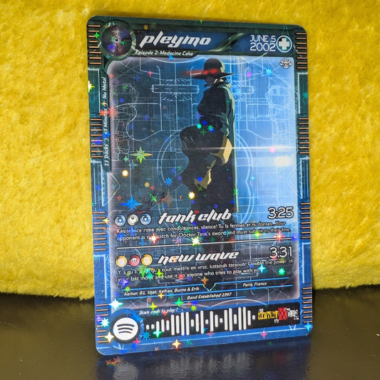 Pleymo Holographic Trading Card