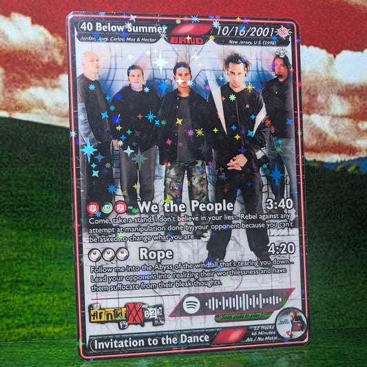40 Below Summer Holographic Trading Card