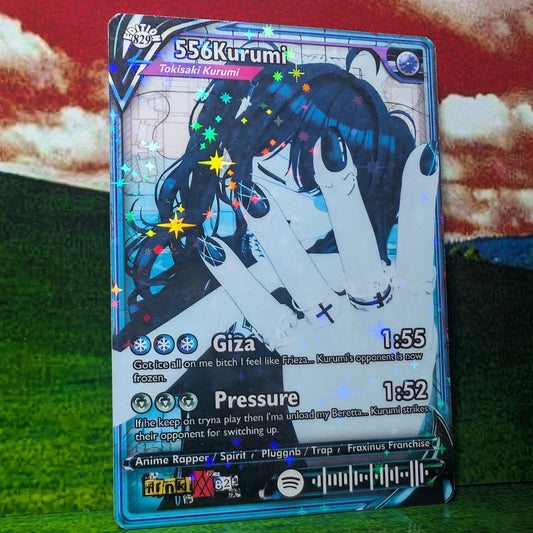 556Kurumi Holographic Trading Card