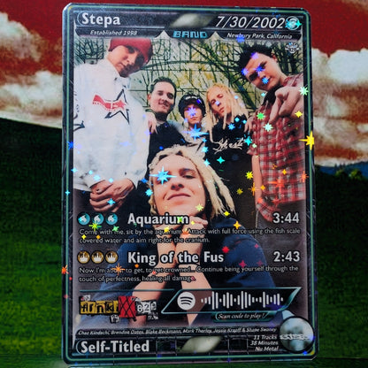 Stepa Holographic Trading Card