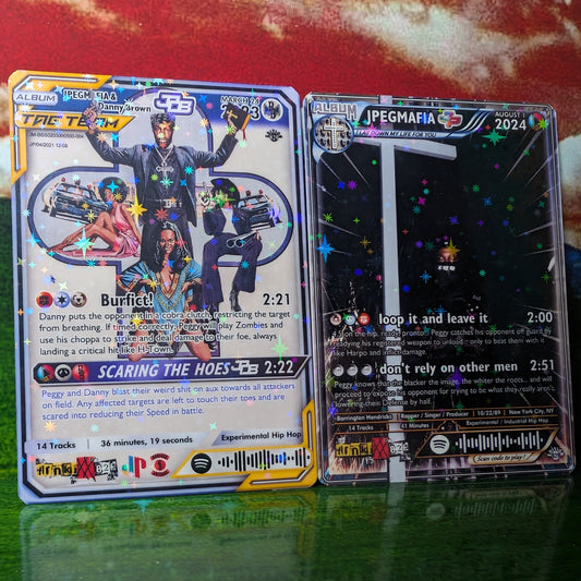 JPEGMAFIA Holographic Trading Card Set
