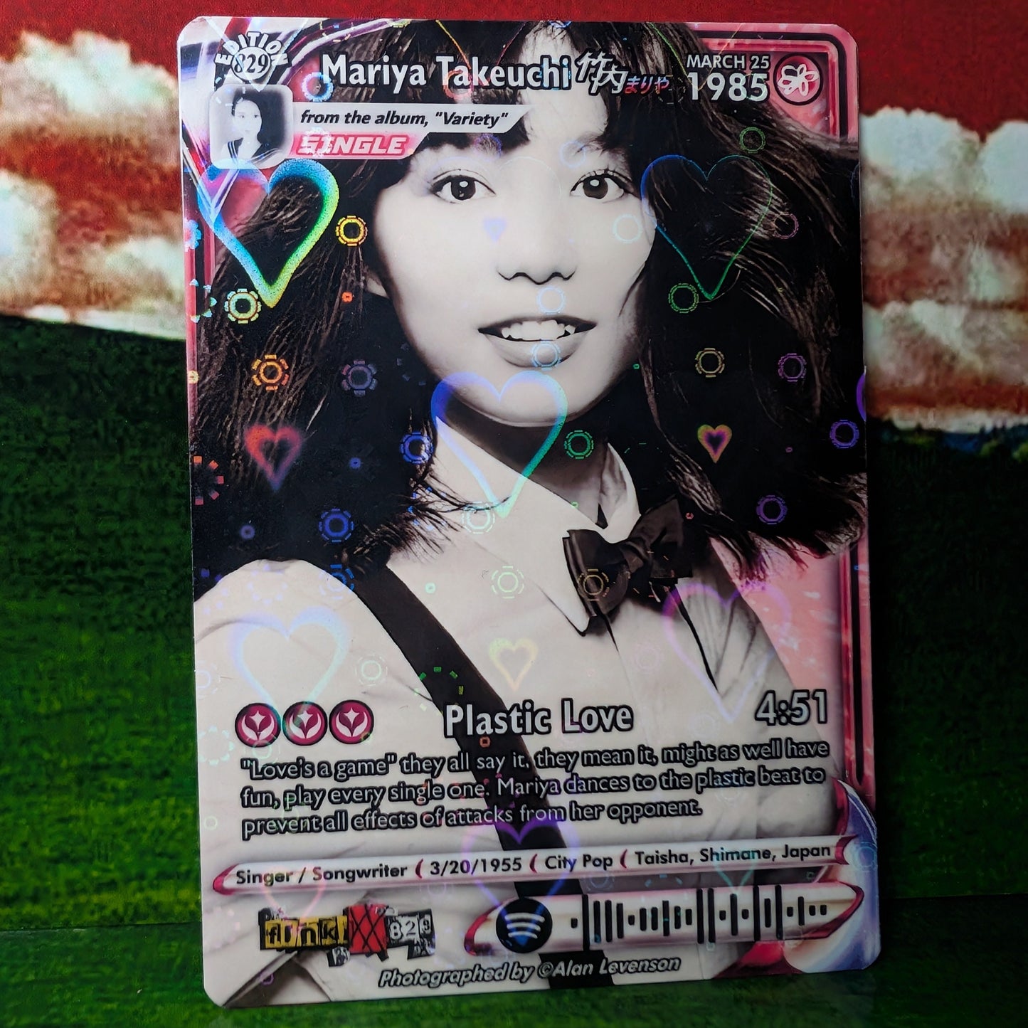 Mariya Takeuchi - 'Plastic Love' Holographic Trading Card