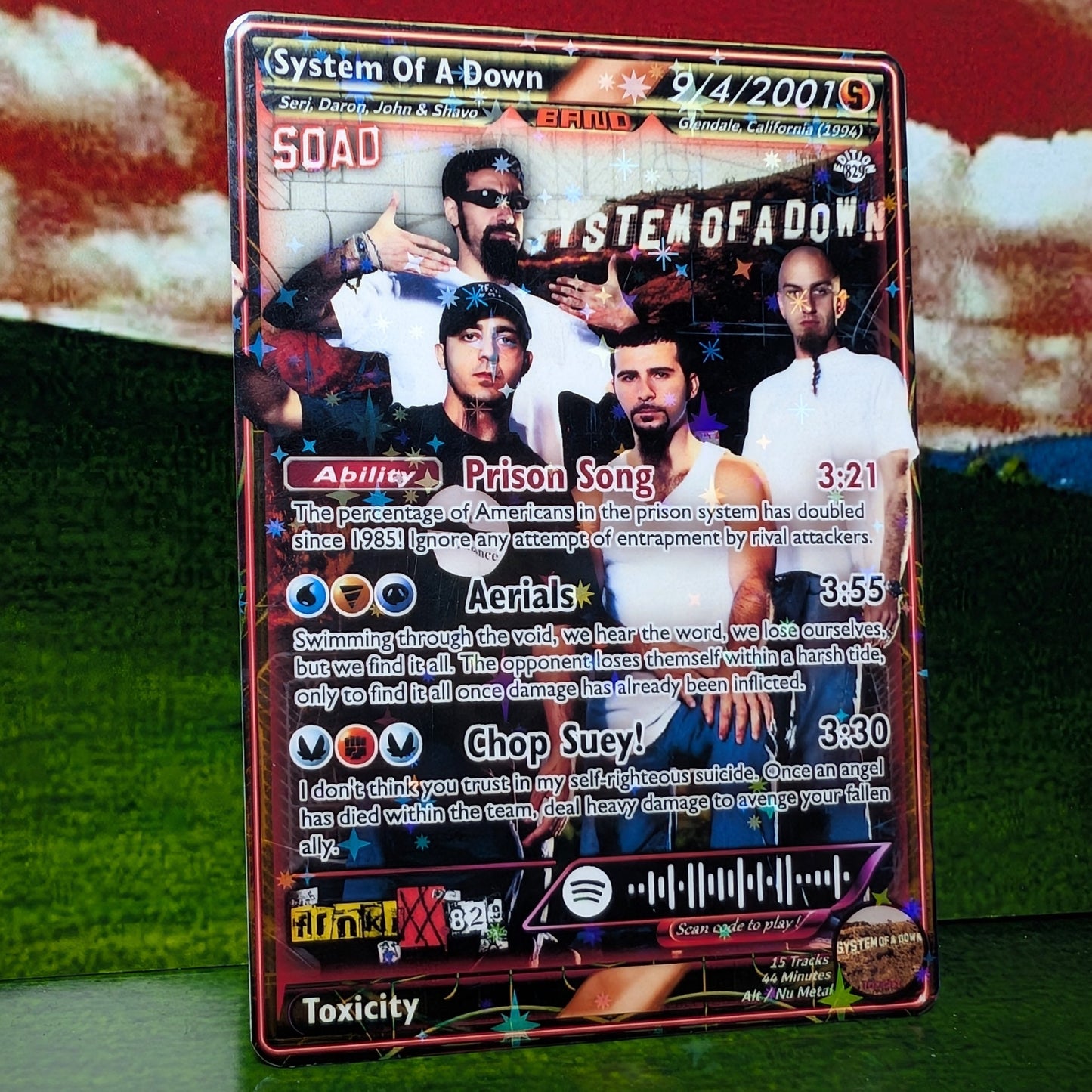 System Of A Down Game Case