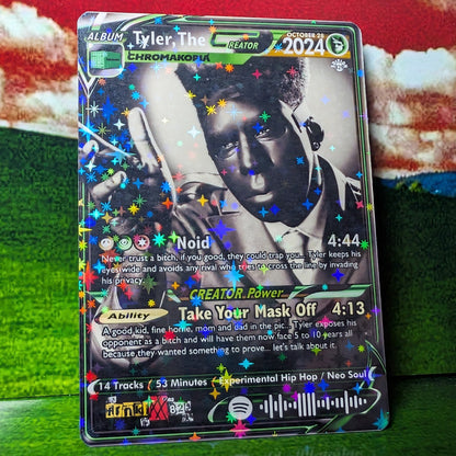 tyler the creator pokemon card Tyler, The Creator Holographic Trading Card Set – frnkiXX.829