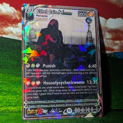 Ethel Cain Holographic Trading Card Set