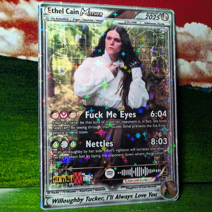 Ethel Cain Holographic Trading Card Set