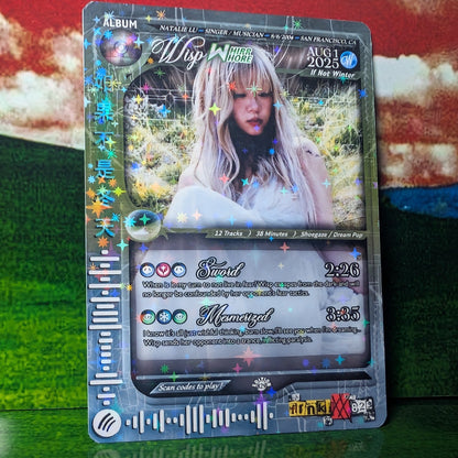 Wisp Holographic Trading Card Set
