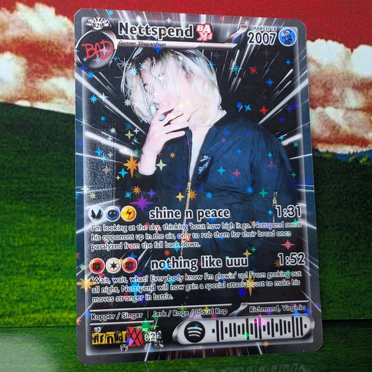 Nettspend Holographic Trading Card