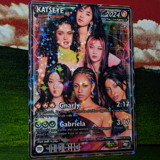 KATSEYE Holographic Trading Card