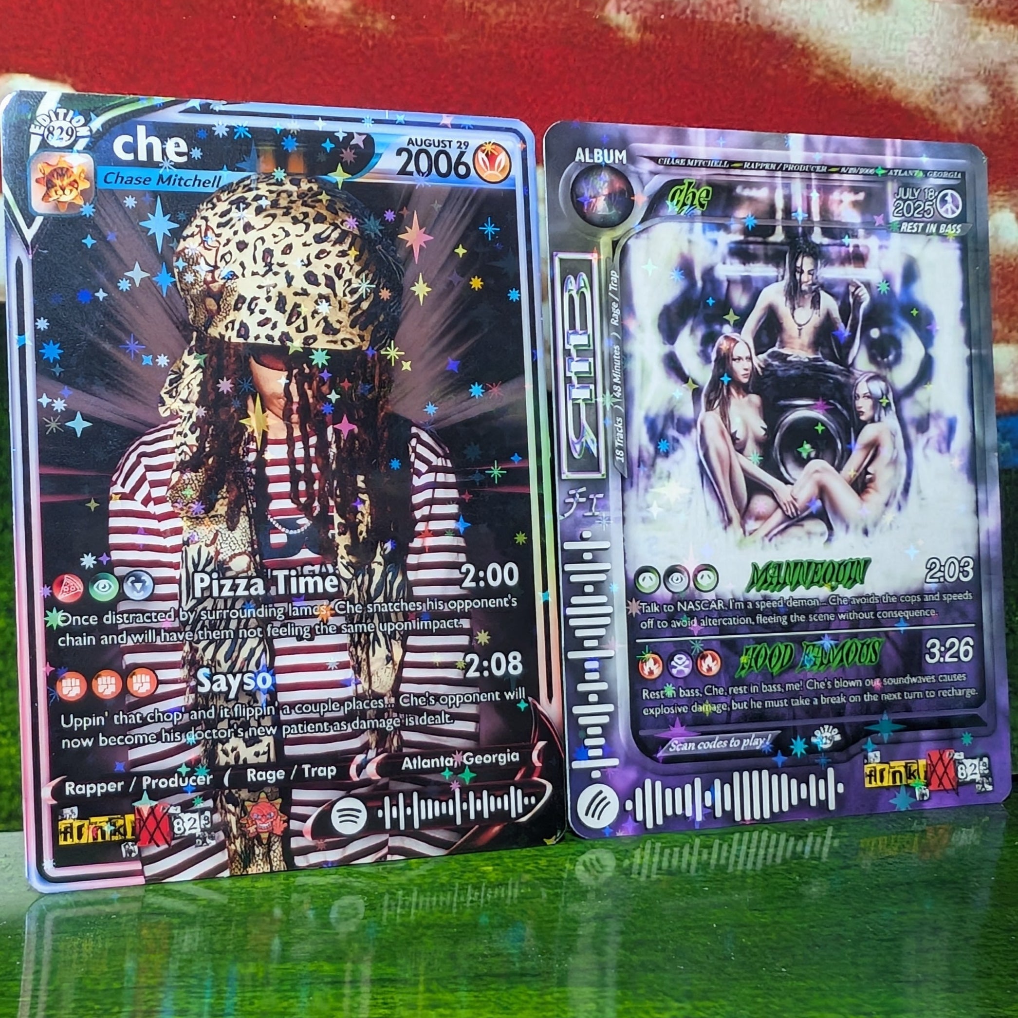 Che Holographic Trading Card Set – frnkiXX.829