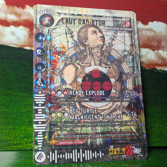 Lady Radiator Holographic Trading Card