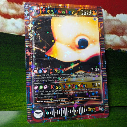 Fleshwater Holographic Trading Card Set