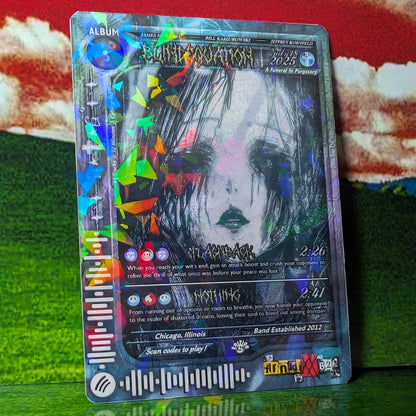 Blind Equation Holographic Trading Card