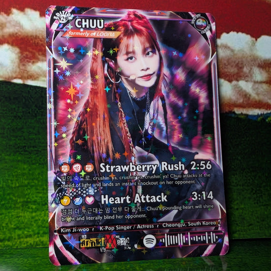 CHUU Holographic Trading Card