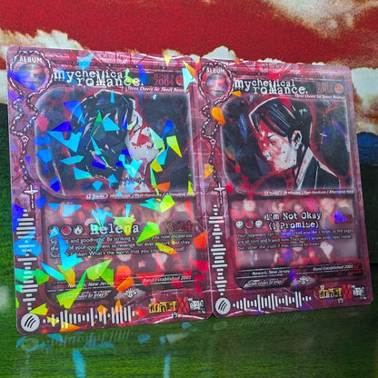 My Chemical Romance Holographic Trading Card Set