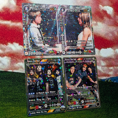 Pierce The Veil Holographic Trading Card Set