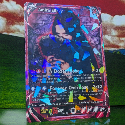 Amira Elfeky Holographic Trading Card