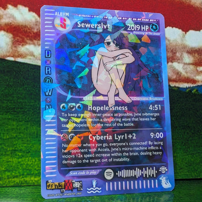 Sewerslvt/Cynthoni Holographic Trading Card Set