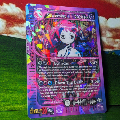 Sewerslvt/Cynthoni Holographic Trading Card Set