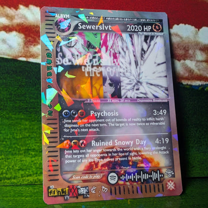 Sewerslvt/Cynthoni Holographic Trading Card Set