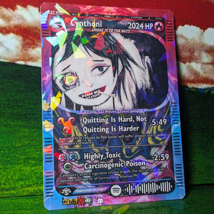 Sewerslvt/Cynthoni Holographic Trading Card Set