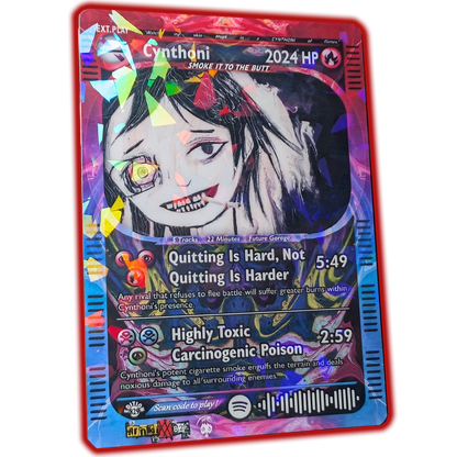 Sewerslvt/Cynthoni Holographic Trading Card Set