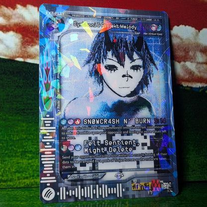 Sewerslvt/Cynthoni Holographic Trading Card Set