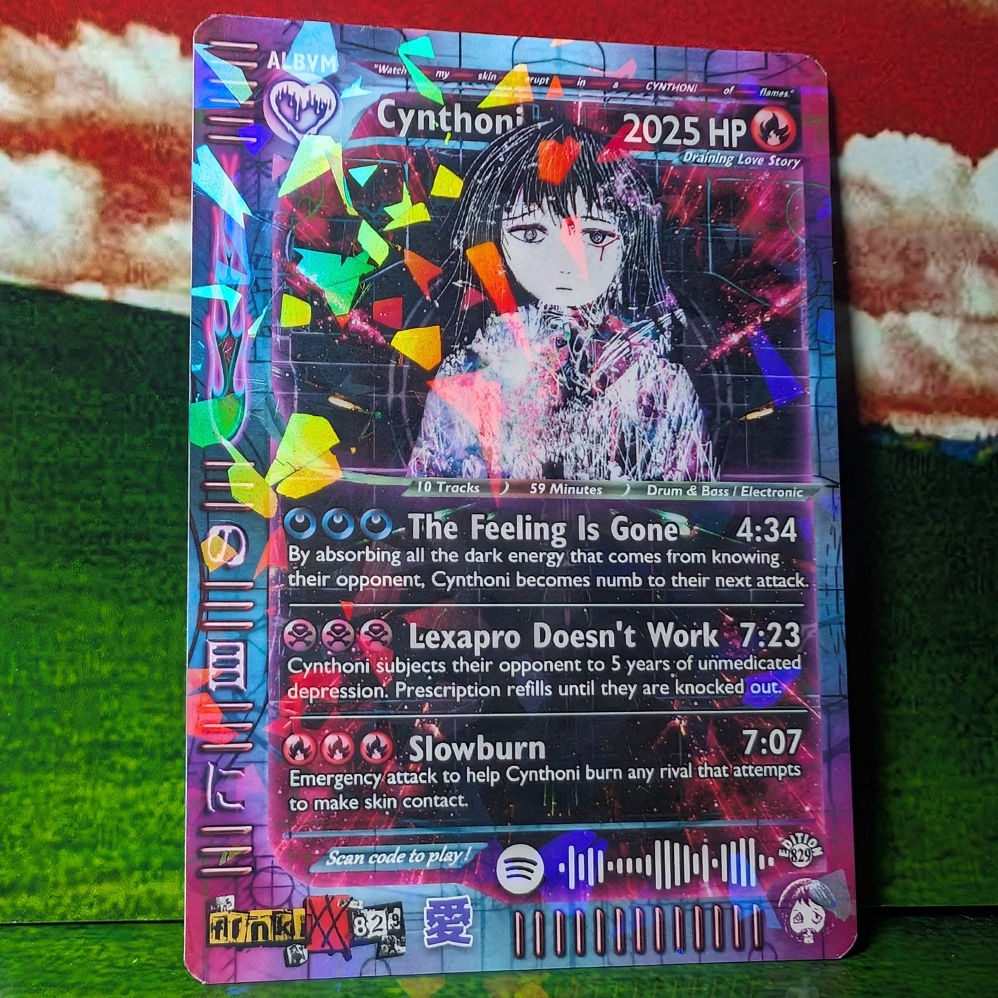 Sewerslvt/Cynthoni Holographic Trading Card Set