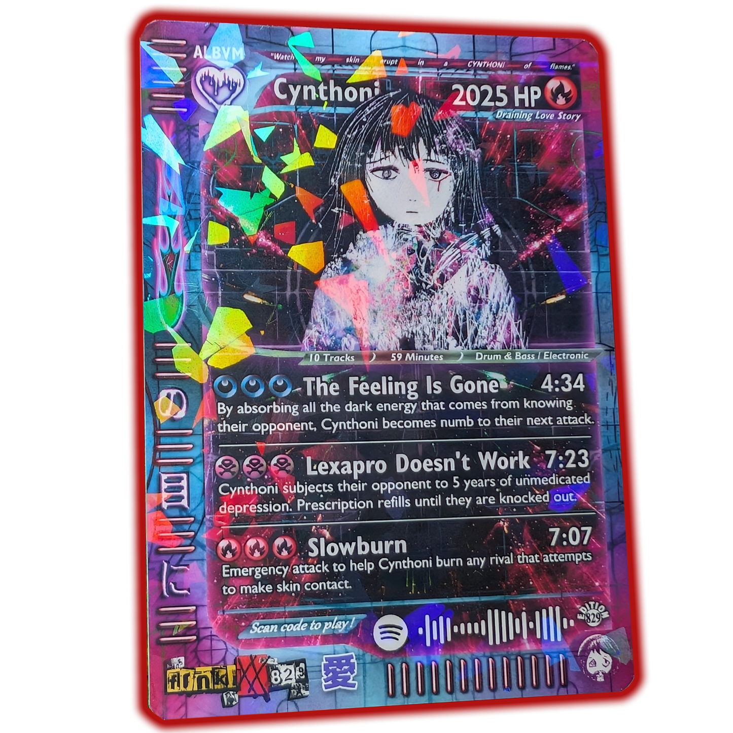 Sewerslvt/Cynthoni Holographic Trading Card Set
