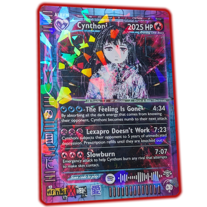 Sewerslvt/Cynthoni Holographic Trading Card Set