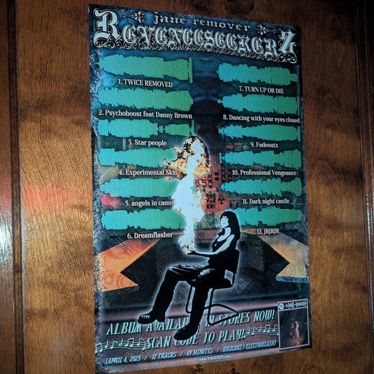 Jane Remover - "Revengeseekerz" Poster
