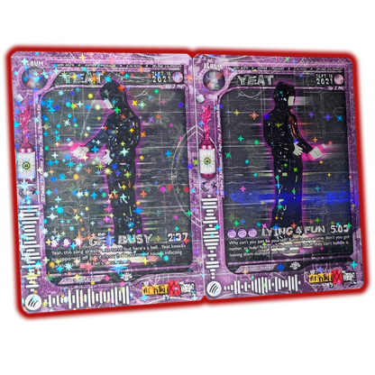 Yeat Holographic Trading Card Set frnkiXX.829 Yeat Holographic Trading Card Set frnkiXX.829