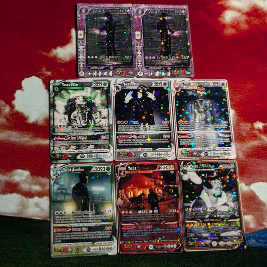 Yeat Holographic Trading Card Set