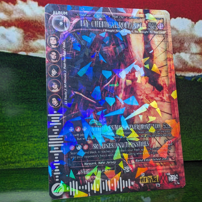 My Chemical Romance Holographic Trading Card Set