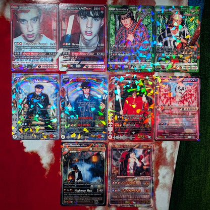 Sematary / Ghost Mountain / Haunted Mound Holographic Trading Card Sets