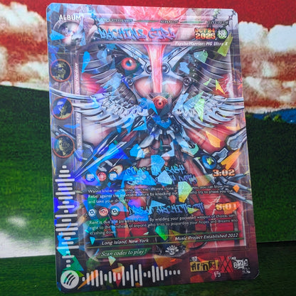 Machine Girl Holographic Trading Card Set