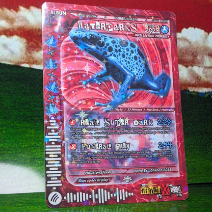 Waterparks Holographic Trading Card