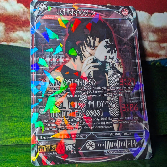 JOHNNASCUS Holographic Trading Card