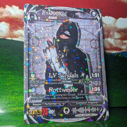 EsDeeKid Holographic Trading Card
