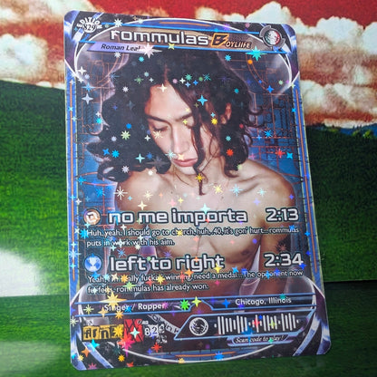 rommulas Holographic Trading Card