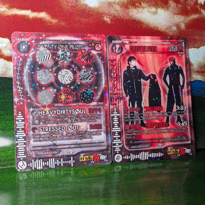 TØP Holographic Trading Card Set