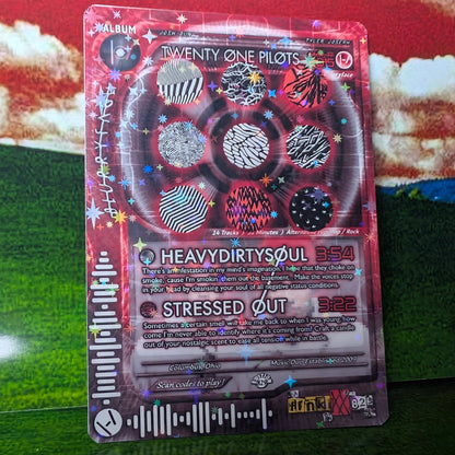 TØP Holographic Trading Card Set