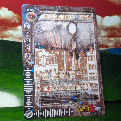 Dance Gavin Dance Holographic Trading Card
