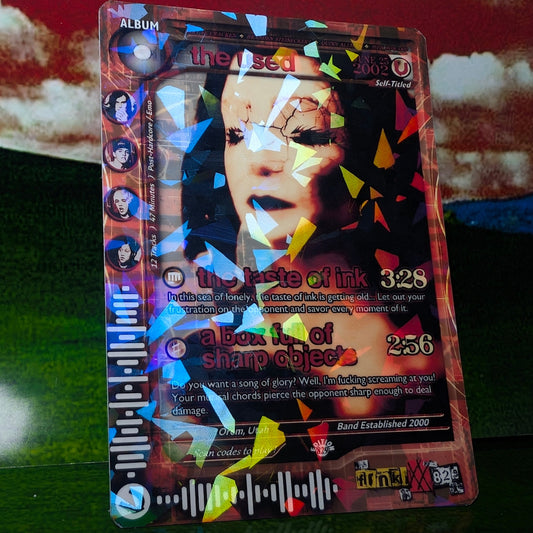 The Used Holographic Trading Card