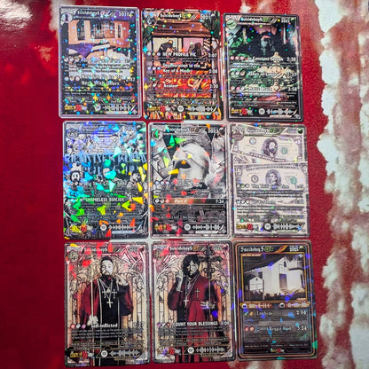 SUICIDEBOYS / Scrim / Ruby / G59 Holographic Trading Card Sets